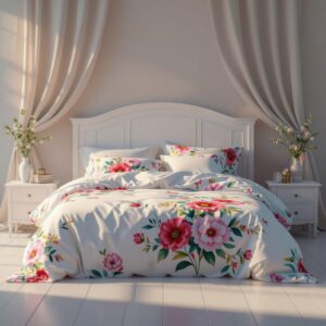 High light 100% Cotton King Size Bedsheet, 108 x100, 210 TC,
